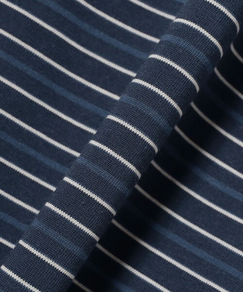 CHARI&CO（チャリアンドコー）の「CHARI&CO / IN BETWEEN TEE（Tシャツ/カットソー・メンズ・ネイビー・M/S/XL/L）」の7枚目の写真