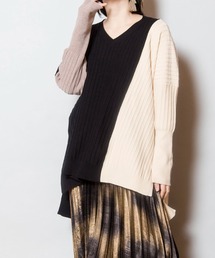 OSMOSIS | 切替ニットプルオーバー(ニット/セーター)