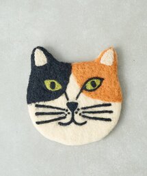 BIRTHDAY BAR（バースデイバー）の「フェルトキャット　コースター　猫（ランチョンマット/テーブルウェア）」