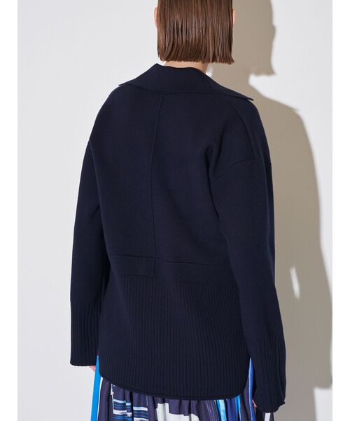 ELENDEEK（エレンディーク）の「スキッパ―オーバーニット（ニット/セーター・レディース・オフホワイト/イエロー/ネイビー・FREE）」の14枚目の写真