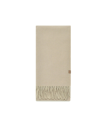 VELSEY（ベルジ）の「Classic Reversible Muffler Ash Beige（マフラー・メンズ）」