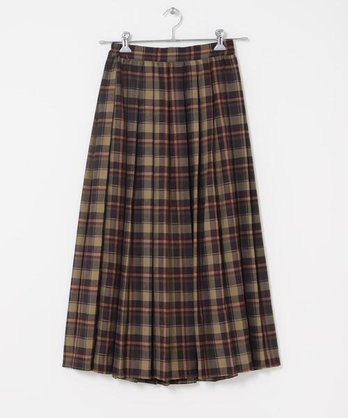 ITEMS URBANRESEARCH（アイテムズ アーバンリサーチ）の「プリーツロングスカート（スカート・レディース・グレー系その他/ブラウン系その他/ネイビー・FREE）」の7枚目の写真