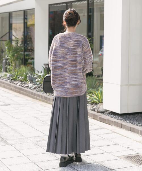 ITEMS URBANRESEARCH（アイテムズ アーバンリサーチ）の「プリーツロングスカート（スカート・レディース・グレー系その他/ブラウン系その他/ネイビー・FREE）」の13枚目の写真