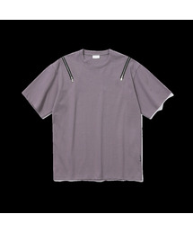 EPISODE UNTITLED（エピソードアンタイトルド）の「DOUBLE ZIPPER T-SHIRT_PURPLE（Tシャツ/カットソー）」