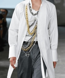 JUNYA WATANABE MAN | COTTON BROAD CHAIN SHIRT(シャツ/ブラウス)