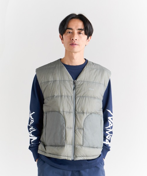ダウンベスト　size46 プラダスポーツ ダウンベスト Nylon Zip VEST メンズ SIZE 46 PRADA