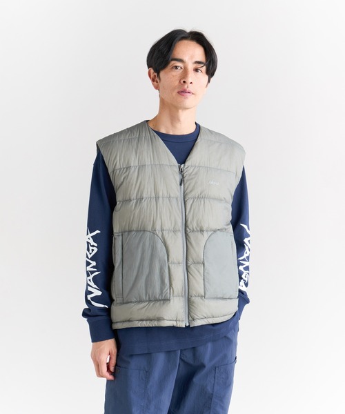 SHEER DOWN VEST/シアーダウンベスト（ダウンベスト）｜NANGA（ナンガ
