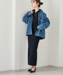 NOBLE（ノーブル）の「《追加》ポロシャツニットワンピース 2（ワンピース）」