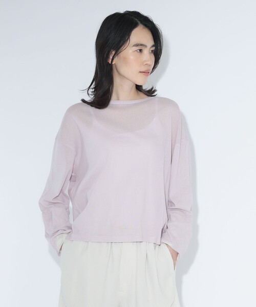 maturely（マチュアリー）の「maturely / チュール リバーシブル カフ ロングスリーブ（Tシャツ/カットソー・レディース・ピンク/ホワイト系その他7・ONE SIZE）」の22枚目の写真