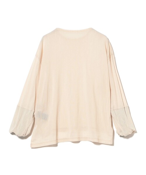 maturely（マチュアリー）の「maturely / チュール リバーシブル カフ ロングスリーブ（Tシャツ/カットソー・レディース・ピンク/ホワイト系その他7・ONE SIZE）」の14枚目の写真