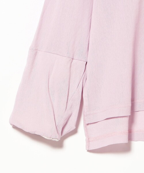 maturely（マチュアリー）の「maturely / チュール リバーシブル カフ ロングスリーブ（Tシャツ/カットソー・レディース・ピンク/ホワイト系その他7・ONE SIZE）」の18枚目の写真