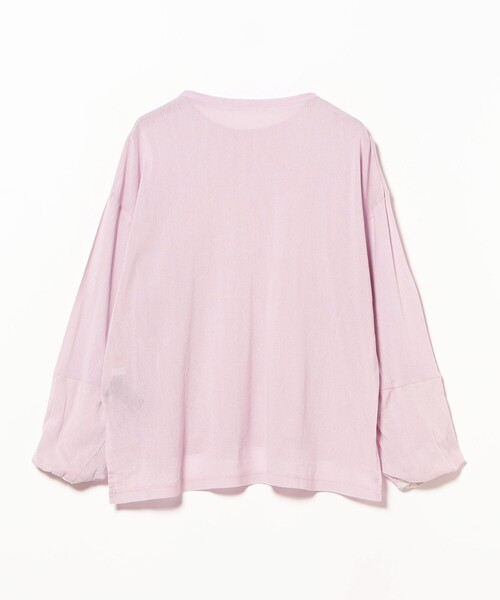 maturely（マチュアリー）の「maturely / チュール リバーシブル カフ ロングスリーブ（Tシャツ/カットソー・レディース・ピンク/ホワイト系その他7・ONE SIZE）」の19枚目の写真