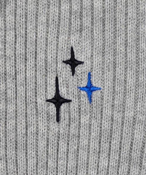 NEUFETBLEU(ヌフエブル)の「NEB rib collar knit (gray)(ニット/セーター・レディース・その他・FREE)」の3枚目の写真