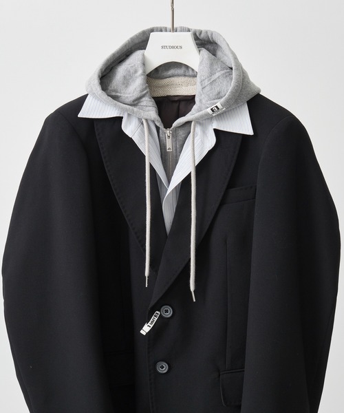 ミハラヤスヒロ　MMY アウター 正規取扱店】Maison MIHARA YASUHIRO Extended Placket Hood Coated