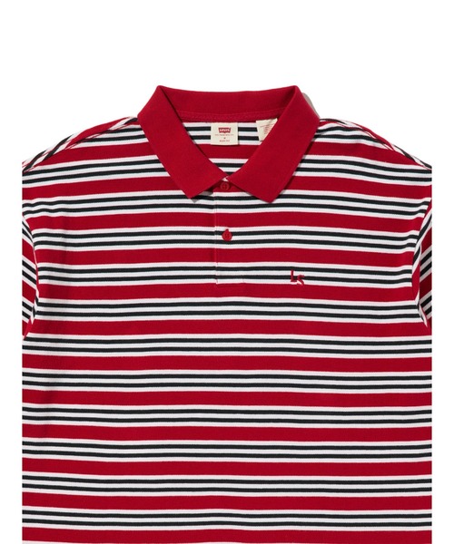 Levi's（リーバイス）の「Levi's/リーバイス ボクシーポロシャツ（ポロシャツ・メンズ・レッド・XL/L/M/S）」の5枚目の写真