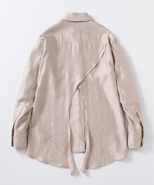 SERENO(セレーノ)の「カットワークサテンブラウス(シャツ/ブラウス・レディース・レッド・ONESIZE)」の21枚目の写真
