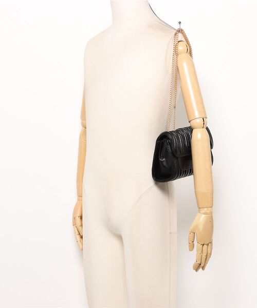 florist（フローリスト）の「2WAY レザータッチキルティングクラッチバッグ/ショルダーバッグ（クラッチバッグ・レディース・オフホワイト/ブラック・FREE）」の13枚目の写真