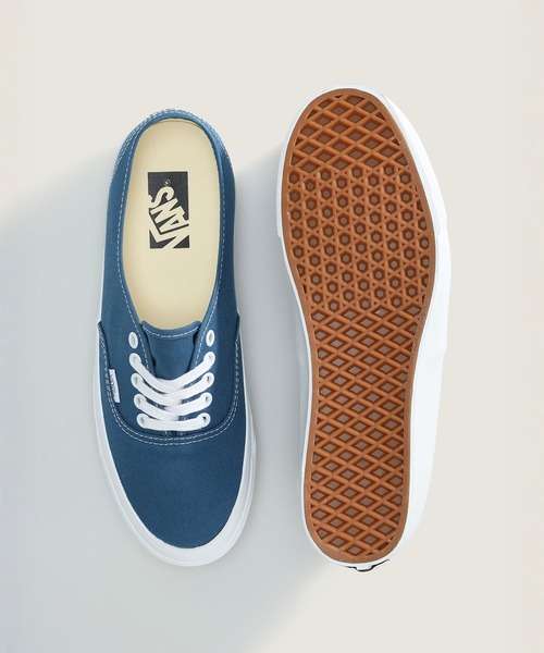 VANS(バンズ)の「VANS PREMIUM オーセンティック / LX Authentic 44 NAVY VN000EBNBX91(スニーカー・メンズ・ネイビー・5.5/6/6.5/7/7.5/8/8.5/9/9.5/10/10.5/11/12)」の3枚目の写真