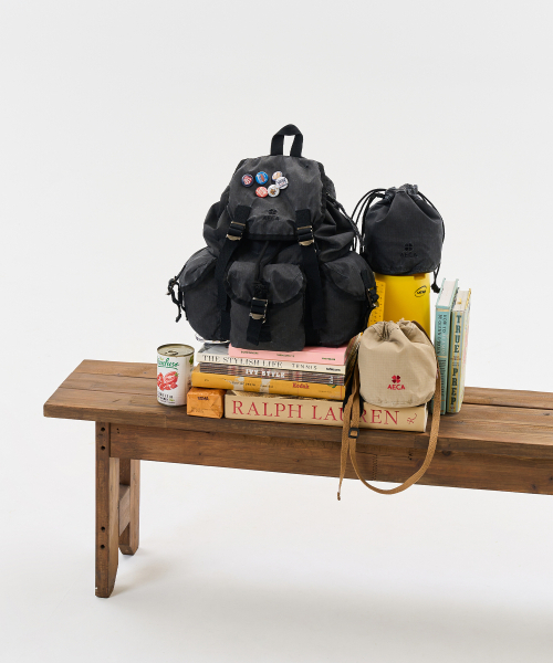 AECA(エイカ)の「AECA 90s 3POCKET WASHED BACKPACK-BLACK(バックパック/リュック・レディース・その他・FREE)」の22枚目の写真