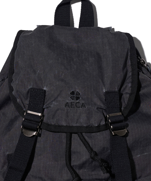 AECA(エイカ)の「AECA 90s 3POCKET WASHED BACKPACK-BLACK(バックパック/リュック・レディース・その他・FREE)」の14枚目の写真