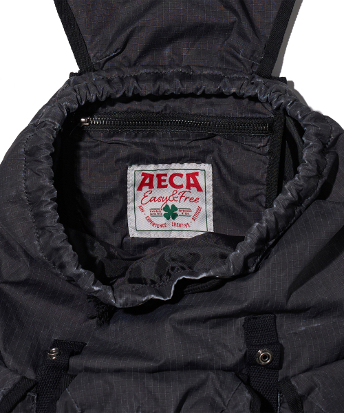 AECA(エイカ)の「AECA 90s 3POCKET WASHED BACKPACK-BLACK(バックパック/リュック・レディース・その他・FREE)」の15枚目の写真