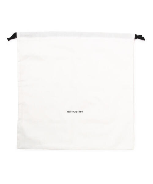 beautiful people（ビューティフルピープル）の「beautiful people/ビューティフルピープル/excerption riders kids tote bag（トートバッグ・レディース・ブラック・F）」の5枚目の写真