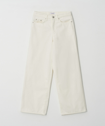 BUTTON UP（ボタンアップ）の「ベルベットワイドパンツ（クリーム）（その他パンツ）」
