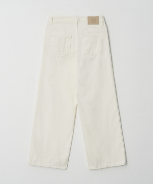 BUTTON UP(ボタンアップ)の「ベルベットワイドパンツ(クリーム)(その他パンツ・レディース・その他・S/M/L)」の2枚目の写真