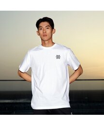 フラワータイガー半袖Tシャツ_ホワイト