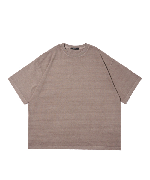 CARGOBROS(カーゴブロス)の「ピグメントオーバーボックス半袖Tシャツ(ブラウン)(Tシャツ/カットソー・メンズ・その他・FREE)」の6枚目の写真