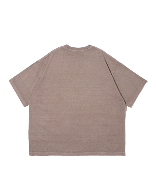 CARGOBROS(カーゴブロス)の「ピグメントオーバーボックス半袖Tシャツ(ブラウン)(Tシャツ/カットソー・メンズ・その他・FREE)」の7枚目の写真