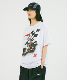 LMC( )��RACING TEAM TEE white(T�V���c/�J�b�g�\�[)