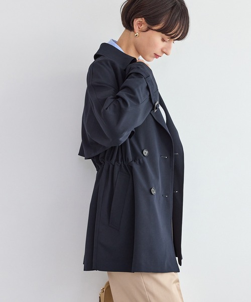 ✴︎お値下げ中・当日発送✴︎ロペピクニック　ミドル丈トレンチコート/花粉ガード・撥水 ミドル丈トレンチコート/花粉ガード・撥水（トレンチコート）｜ROPE