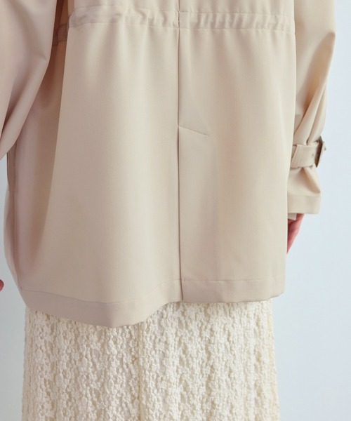 ROPE' PICNIC（ロペピクニック）の「ミドル丈トレンチコート/撥水・花粉ガード（トレンチコート・レディース・ベージュ/ネイビー/カーキ・FREE）」の17枚目の写真