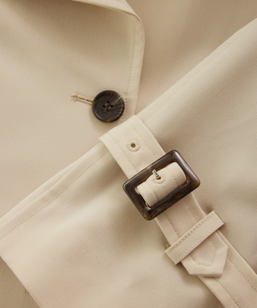 ROPE' PICNIC（ロペピクニック）の「ミドル丈トレンチコート/撥水・花粉ガード（トレンチコート・レディース・ベージュ/ネイビー/カーキ・FREE）」の9枚目の写真