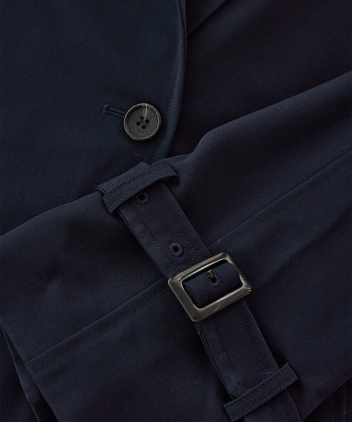 ROPE' PICNIC（ロペピクニック）の「ミドル丈トレンチコート/撥水・花粉ガード（トレンチコート・レディース・ベージュ/ネイビー/カーキ・FREE）」の6枚目の写真