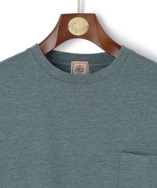 J.PRESS(ジェイプレス)の「【インナー推奨】オーバーダイ クルーネック Tシャツ(Tシャツ/カットソー・メンズ・ネイビー系/ホワイト系/グリーン系・X-LARGE/LARGE/MEDIUM)」の16枚目の写真