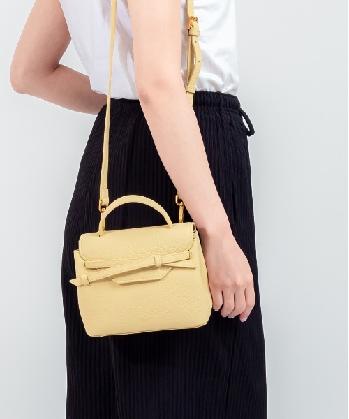 tov(トーヴ)の「【TOV】ハンドバッグ ショルダーバッグ MIMI MINI 2WAY(ショルダーバッグ・レディース・ブラック/モカ/ピンク/ミント/ホワイト/ブラウン/ライトイエロー/グレー/ダークブラウン・FREE)」の22枚目の写真
