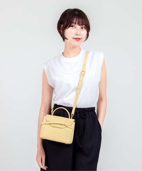 tov(トーヴ)の「【TOV】ハンドバッグ ショルダーバッグ MIMI MINI 2WAY(ショルダーバッグ・レディース・ブラック/モカ/ピンク/ミント/ホワイト/ブラウン/ライトイエロー/グレー/ダークブラウン・FREE)」の20枚目の写真