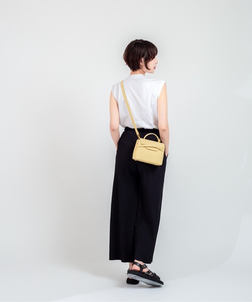 tov(トーヴ)の「【TOV】ハンドバッグ ショルダーバッグ MIMI MINI 2WAY(ショルダーバッグ・レディース・ブラック/モカ/ピンク/ミント/ホワイト/ブラウン/ライトイエロー/グレー/ダークブラウン・FREE)」の13枚目の写真