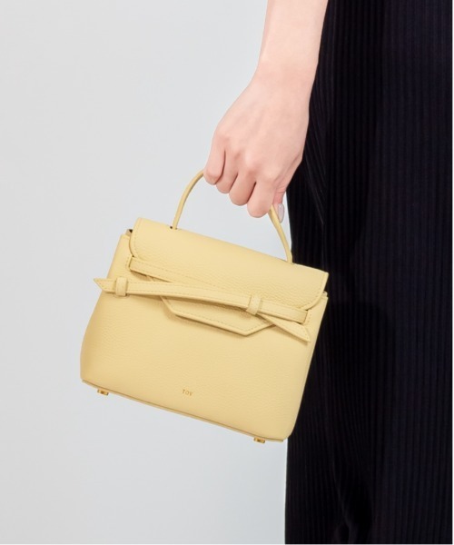 tov(トーヴ)の「【TOV】ハンドバッグ ショルダーバッグ MIMI MINI 2WAY(ショルダーバッグ・レディース・ブラック/モカ/ピンク/ミント/ホワイト/ブラウン/ライトイエロー/グレー/ダークブラウン・FREE)」の10枚目の写真