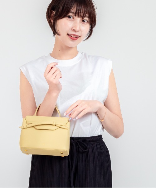tov(トーヴ)の「【TOV】ハンドバッグ ショルダーバッグ MIMI MINI 2WAY(ショルダーバッグ・レディース・ブラック/モカ/ピンク/ミント/ホワイト/ブラウン/ライトイエロー/グレー/ダークブラウン・FREE)」の21枚目の写真