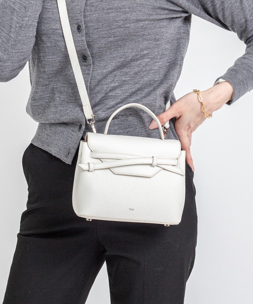 tov（トーヴ）の「【TOV】ハンドバッグ ショルダーバッグ　MIMI MINI　2WAY（ショルダーバッグ・レディース・ブラック/ベージュ/ピンク/ミント/ホワイト/ブラウン・FREE）」の12枚目の写真