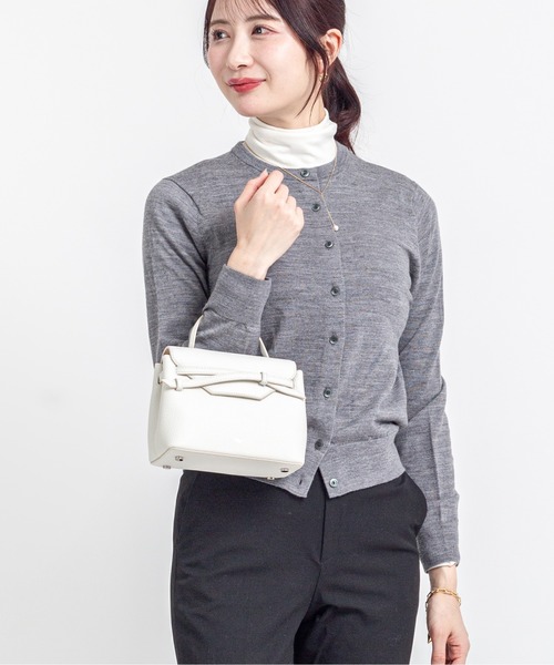 tov（トーヴ）の「【TOV】ハンドバッグ ショルダーバッグ　MIMI MINI　2WAY（ショルダーバッグ・レディース・ブラック/ベージュ/ピンク/ミント/ホワイト/ブラウン・FREE）」の10枚目の写真