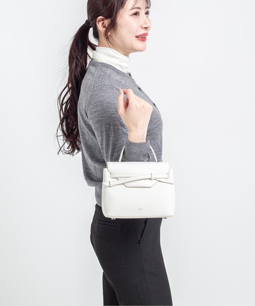 tov（トーヴ）の「【TOV】ハンドバッグ ショルダーバッグ　MIMI MINI　2WAY（ショルダーバッグ・レディース・ブラック/ベージュ/ピンク/ミント/ホワイト/ブラウン・FREE）」の11枚目の写真