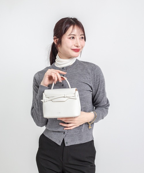 tov（トーヴ）の「【TOV】ハンドバッグ ショルダーバッグ　MIMI MINI　2WAY（ショルダーバッグ・レディース・ブラック/ベージュ/ピンク/ミント/ホワイト/ブラウン・FREE）」の8枚目の写真