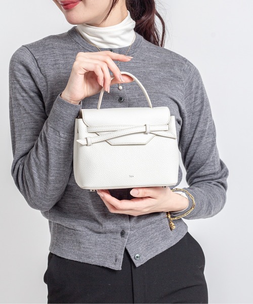 tov（トーヴ）の「【TOV】ハンドバッグ ショルダーバッグ　MIMI MINI　2WAY（ショルダーバッグ・レディース・ブラック/ベージュ/ピンク/ミント/ホワイト/ブラウン・FREE）」の13枚目の写真