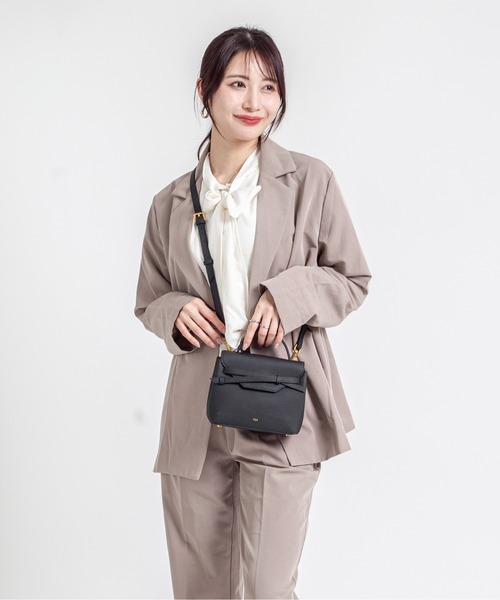 tov（トーヴ）の「【TOV】ハンドバッグ ショルダーバッグ　MIMI MINI　2WAY（ショルダーバッグ・レディース・ブラック/ベージュ/ピンク/ミント/ホワイト/ブラウン・FREE）」の21枚目の写真