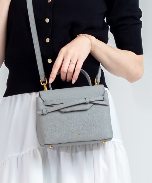 tov(トーヴ)の「【TOV】ハンドバッグ ショルダーバッグ MIMI MINI 2WAY(ショルダーバッグ・レディース・ブラック/モカ/ピンク/ミント/ホワイト/ブラウン/ライトイエロー/グレー/ダークブラウン・FREE)」の17枚目の写真