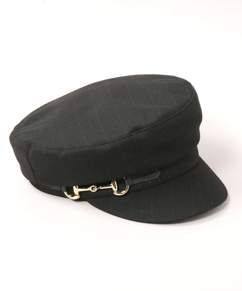 CA4LA（カシラ）の「ANNE ETE 6（キャスケット・レディース・ブラック/ベージュ/ネイビー・ONESIZE）」の2枚目の写真